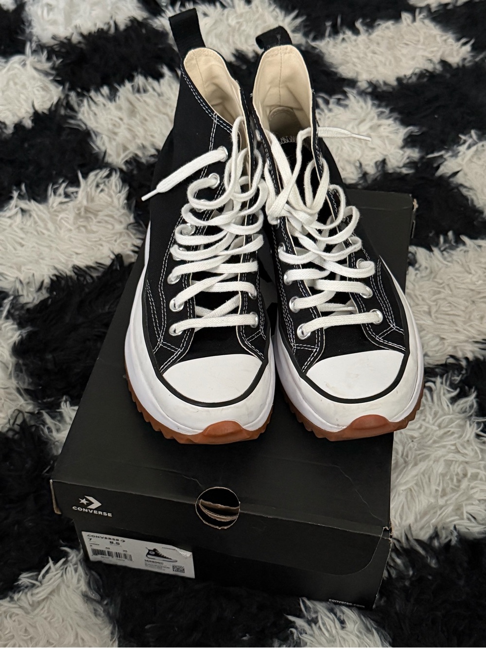 Converse Run Star Hike Platform Canvas